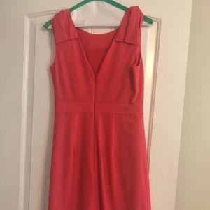 Coral J Crew dress